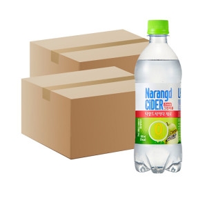 동아오츠카 나랑드 사이다 제로 그린애플 500ml (48개)_이미지