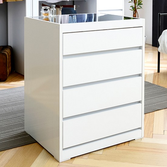 호두데코 스마트 4단 아일랜드서랍장 600_이미지