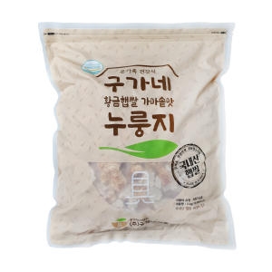 구가네식품 황금햅쌀 가마솥맛 <b>누룽지</b> <b>3kg</b>