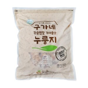 구가네식품 황금햅쌀 가마솥맛 <b>누룽지</b> 3kg