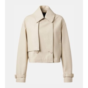 조셉 크롭 레더 재킷 P01045323