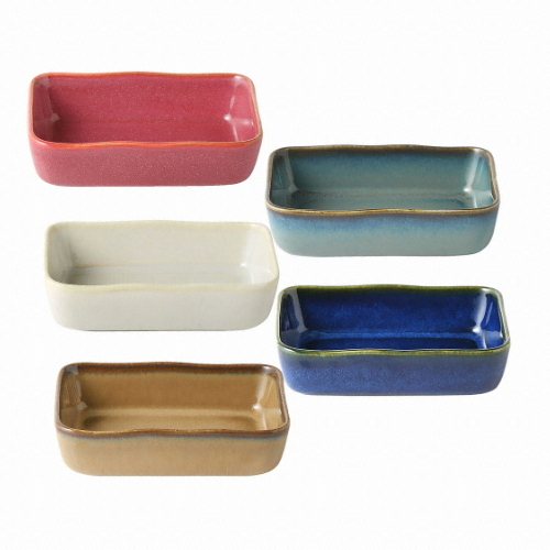 브리그나니 까사무띠 ㅤ세나 깊은 직사각 접시 15cm_이미지