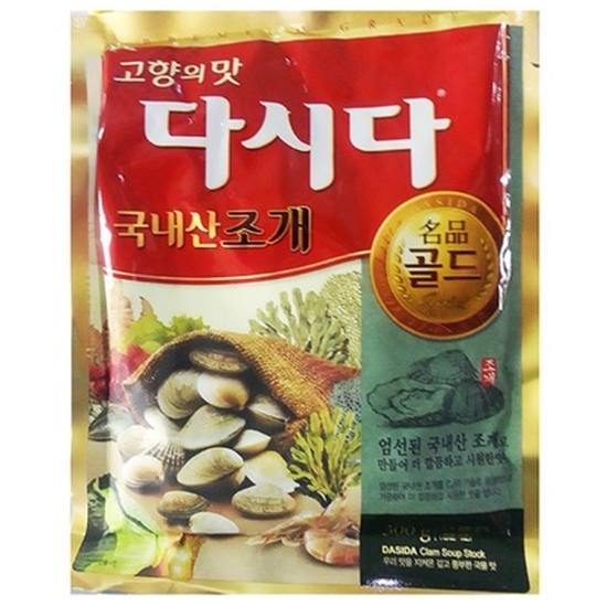 백설 다시다 명품 골드 국내산 조개 300g (3개)_이미지