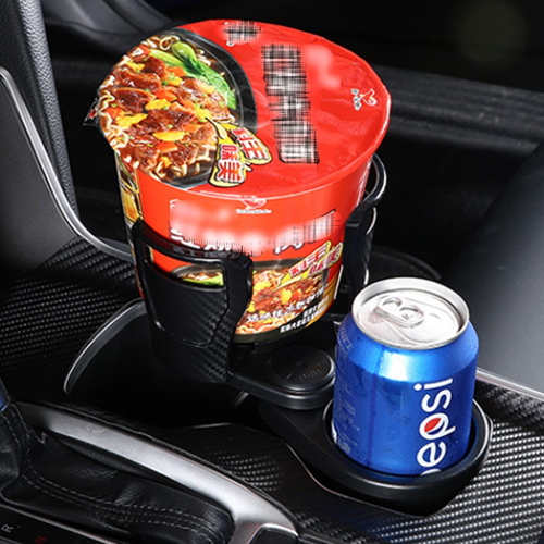 차량용 카본 와이드 2단 멀티 컵홀더 CAR-P3911