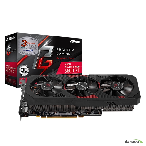 ASRock Phantom Gaming D3 라데온 RX 5600 XT OC D6 6GB 에즈윈_이미지