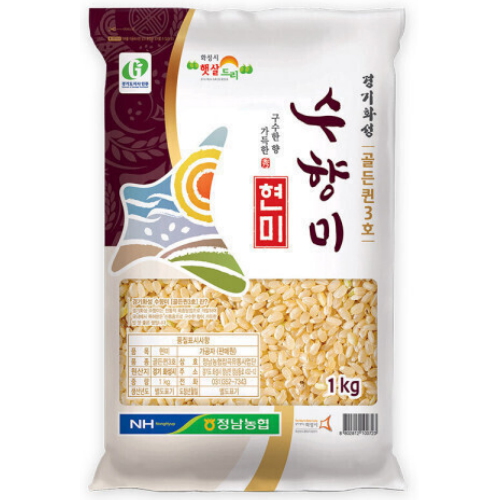 햇살드리 2026 햅쌀 수향미 현미 1kg (1개)