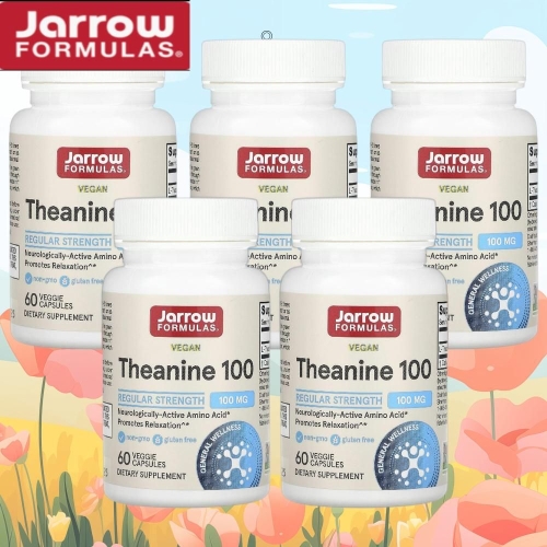 자로우포뮬러스 테아닌 100mg 60캡슐 (5개)_이미지