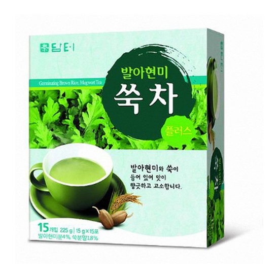 담터 발아현미 쑥차 플러스 15T (6개)_이미지