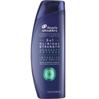 <b>헤드</b><b>앤</b><b>숄더</b> 클리니컬 스트렝스 이치릴리프 2in1 비듬 샴푸 400ml