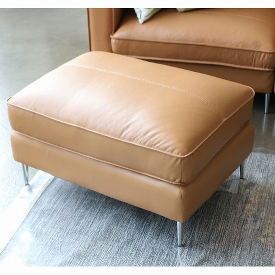 시스디자인 바움 천연가죽 소파 3인용 (스툴포함)_이미지