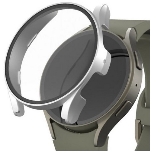 신지모루 갤럭시워치7 9H 풀커버 일체형 SF코팅 케이스