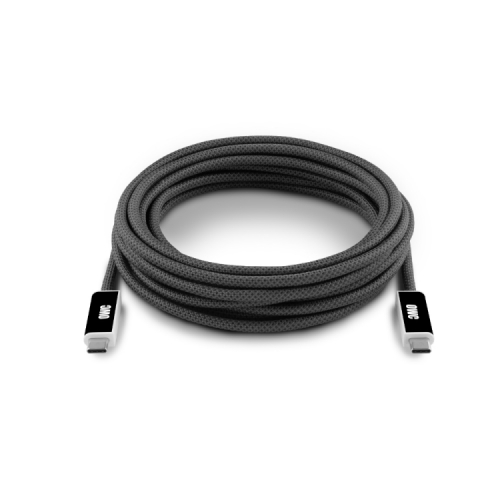 OWC 썬더볼트4 40Gbps C to C타입 240W 케이블 위즈플랫 (3m)_이미지