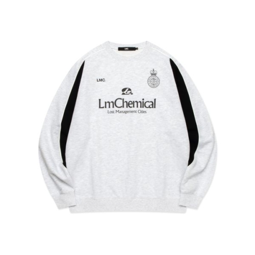 엘엠씨 LMC CHEMICAL SOCCER SWEATSHIRT light heather gray 0LM45SSW501LHG 169..