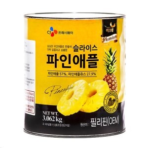 CJ프레시웨이 이츠웰 <b>파인애플</b> 슬라이스 3kg