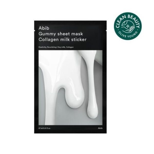 아비브 껌딱지 시트 마스크 콜라겐 밀크 스티커 (1매)