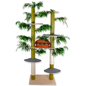 펫모닝 숲속의 고양이 대나무 캣트리 PMC-531_이미지