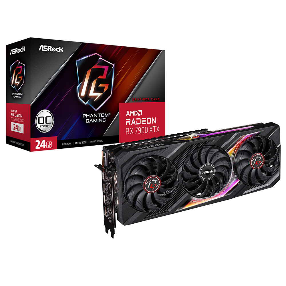 ASRock 라데온 RX 7900 XTX Phantom Gaming OC D6 24GB 에즈윈_이미지