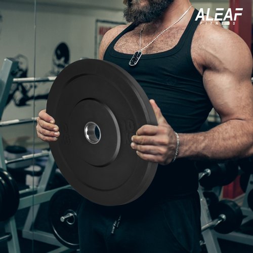 우성레포츠 아리프 중량 범퍼 플레이트 (20kg, 2개)_이미지