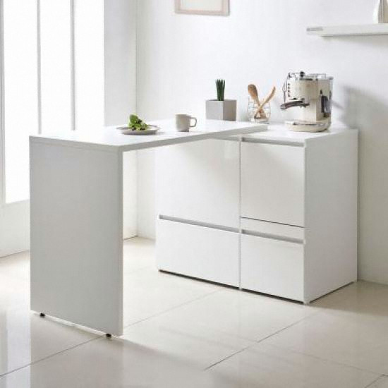 필웰 데이아 광파오븐 완전수납 렌지대+식탁_이미지