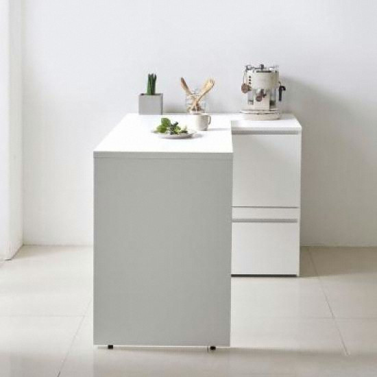 필웰 데이아 광파오븐 완전수납 렌지대+식탁_이미지