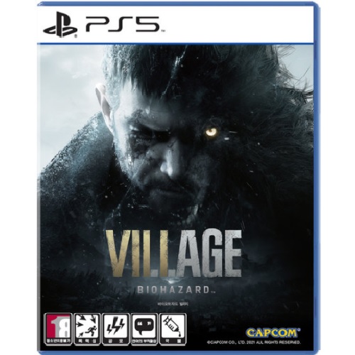  바이오하자드 빌리지 한글판 PS5, 패키지디스크