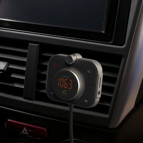 이지넷유비쿼터스 올인원 차량용 블루투스 오디오 무선 카팩 with 노이즈 캔슬링 NEXT-6422BTC_이미지