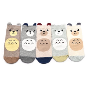  곰곰이연 5족 아동양말세트 유아 아기 동물