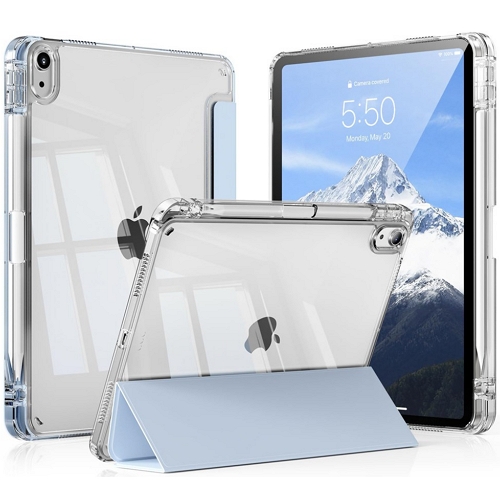 태블리 iPad Pro 11 M5 퓨어클리어 에어가드 펜슬수납 케이스_이미지
