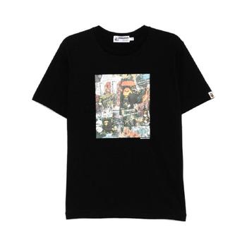 ������ A BATHING APE �ö��̾� ����Ʈ Ƽ���� 001CSK701005M T