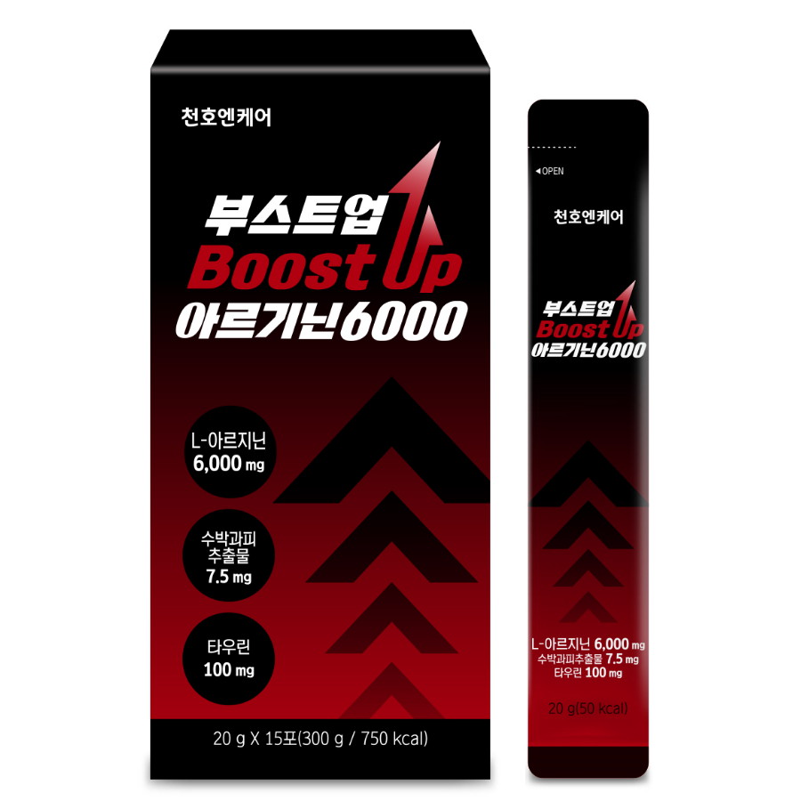 천호엔케어 부스트업 아르기닌 6000 15포 (6개)_이미지