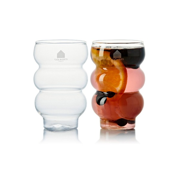 이중유리 싱글월 트리오, 200ml, 2개