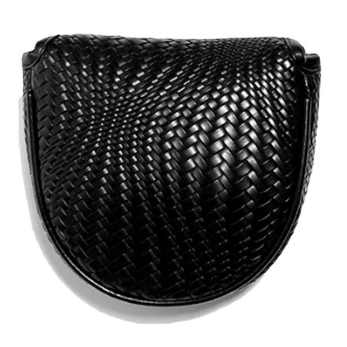 피스탑 합피 퍼터 커버 블랙 패턴 반달형