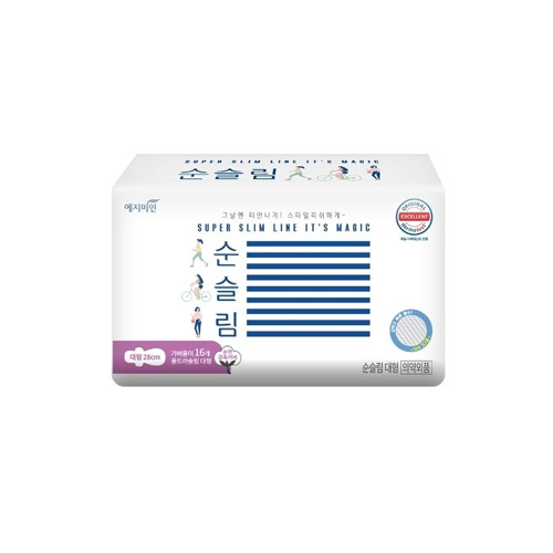 웰크론헬스케어 예지미인 뉴 순슬림 대형 16개 (1팩(16개))