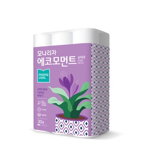  모나리자 에코모먼트 순데코 27m (30롤) [3팩] 상품이미지