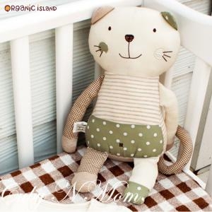 큐비인터내셔날 큐비앤맘 오가닉 야옹이 인형 (32cm)