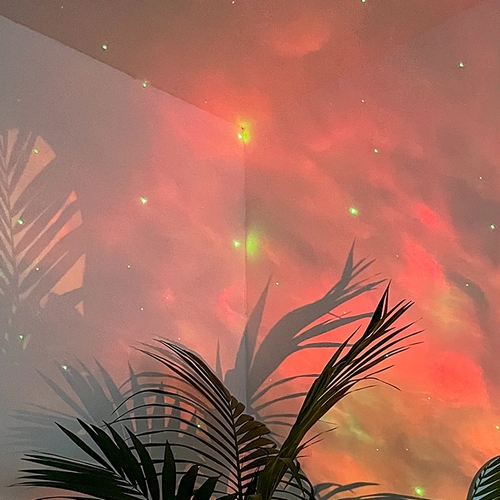 LED 오로라 무드등