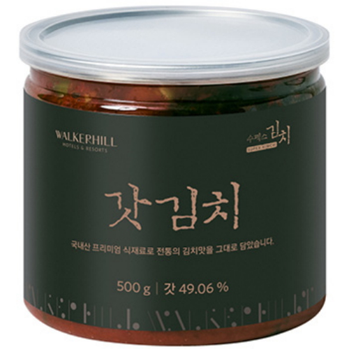 워커힐호텔 SUPEX 갓김치 500g