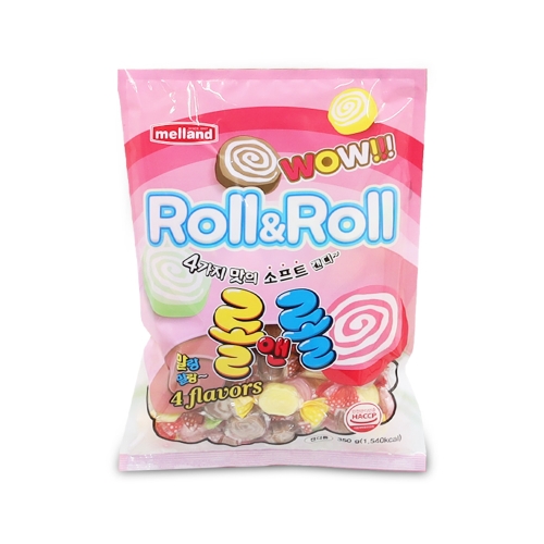 멜랜드 롤앤롤 캔디 350g 1개_이미지