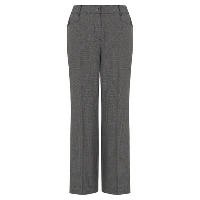 올리비아하슬러 여성용 하운드패턴 포인트 정장팬츠 OHCM-PT202 070 블랙_이미지