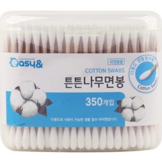 이지앤 튼튼나무 면봉 350개 (1개)