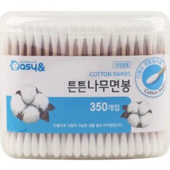 이지앤 튼튼나무 <b>면봉</b> 350개