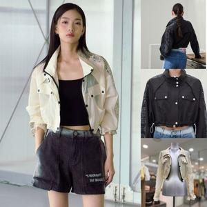 에고이스트 페이즐리 페미닌 숏 점퍼 ER2WZ062HJ_이미지