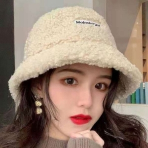 오너클랜 SK stoa 양털 버킷햇 벙거지모자 겨울용 패션아이템 털모자 W9A1C5B 행복한 쇼핑 SK스토아