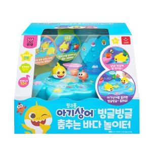 오로라월드 핑크퐁 아기상어 빙글빙글 춤추는 바다놀이터