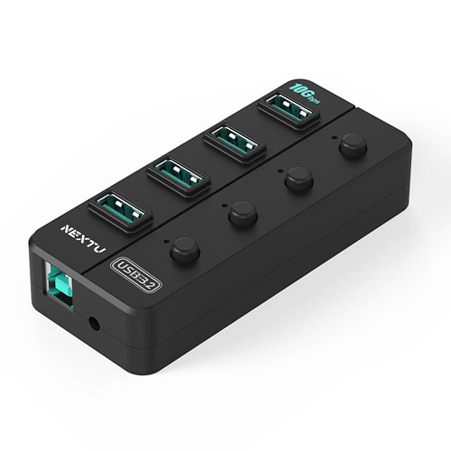 �������������ͽ� NEXTU NEXT-813U3NP-10G (4��Ʈ/USB 3.1 Type A+C)