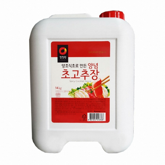 청정원 양조식초로 만든 양념 초고추장 14kg