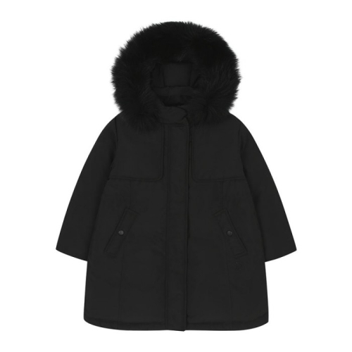 헤지스 키즈 롱기장 야상 덕 다운 HUW12JN53M_IV_이미지