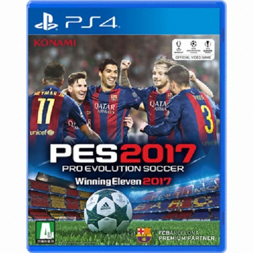  PES 2017 - 프로 에볼루션 사커 2017 PS4 중고,한글판