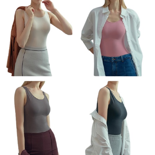 피트인 4차 면스판 보정 쉐이퍼 4종 패키지 (4매)_이미지