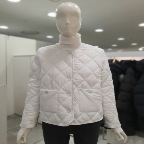 노카라 다이아 퀄팅 패딩 자켓 SBWPAC1